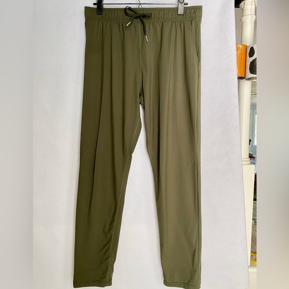Zyia Active Everywhere Pant Women Green Medium Jogger Pants Nylon Blend - Picture 2 of 7